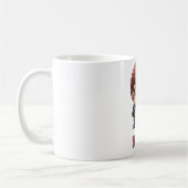 Comic Knight benutzerdefinierter Name Kinderbecher Kaffeetasse (Links)