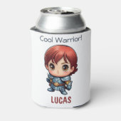 Comic Knight Personalized Kids Party Gift Dosenkühler (Kanne Rückseite)