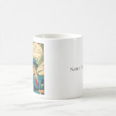 Comic Koffein Kaffeetasse (Mittel)