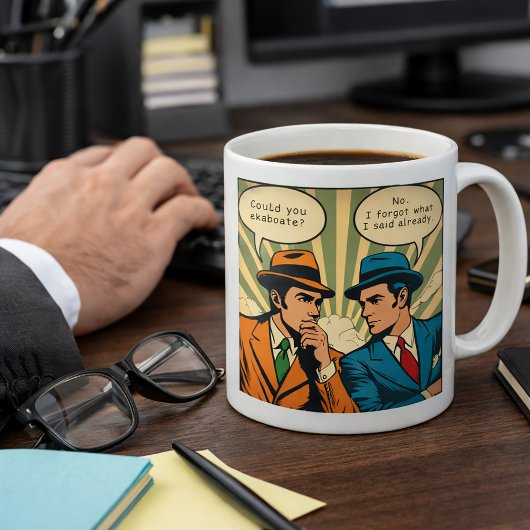 Comic Koffein Kaffeetasse