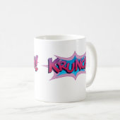 Comic Krunch! Kaffeetasse (VorderseiteRechts)