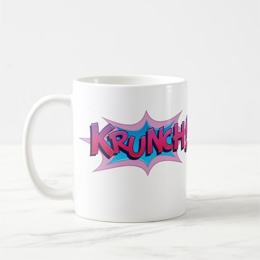 Comic Krunch! Kaffeetasse (Links)