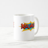 Comic Krunch! Kaffeetasse (VorderseiteRechts)