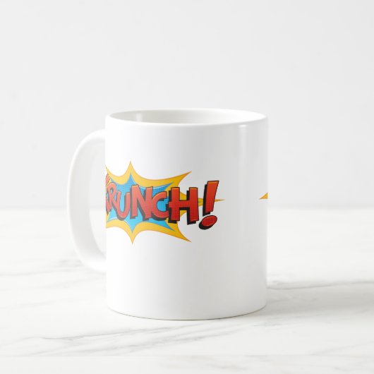 Comic Krunch! Kaffeetasse (Vorderseite Links)