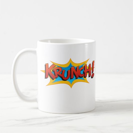 Comic Krunch! Kaffeetasse (Links)