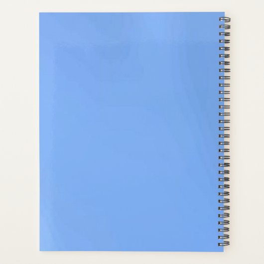 Comic Kunst, Dichtung und Musik Planer (Rückseite)