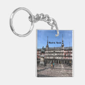 Comic Kunst, Dichtung und Musik Schlüsselanhänger (Vorderseite links)