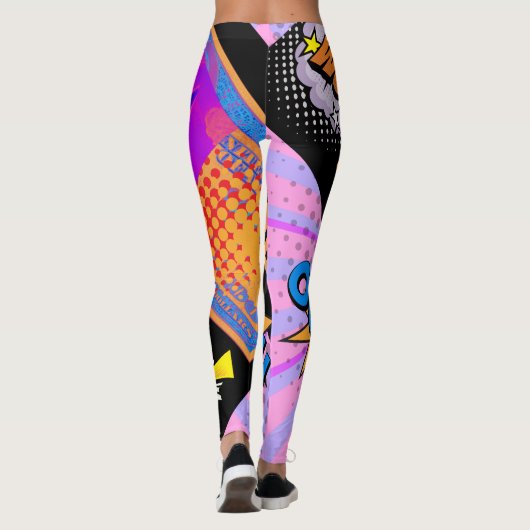 Comic Leggings (Rückseite)
