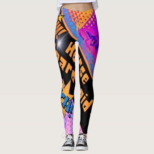 Comic Leggings (Vorderseite)