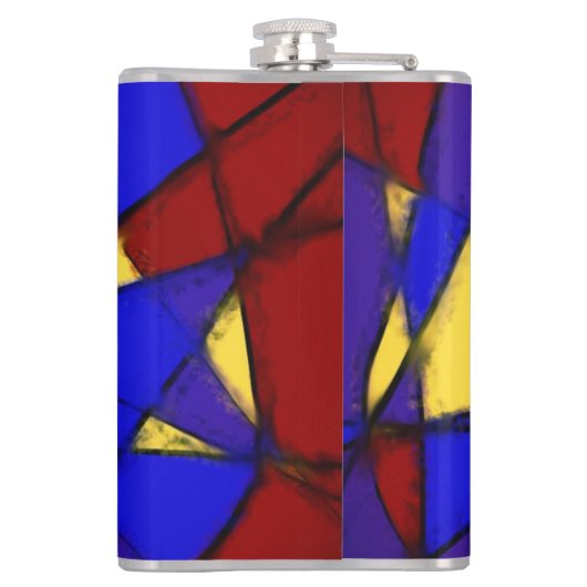 Comic Liebe Flachmann (Rückseite)