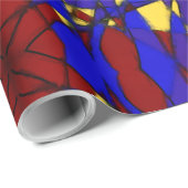 Comic Liebe Geschenkpapier (Rolleneckpunkt)