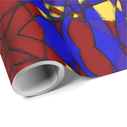 Comic Liebe Geschenkpapier (Rolleneckpunkt)