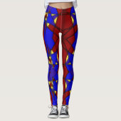 Comic Liebe Leggings (Vorderseite)