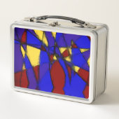 Comic Liebe Metall Brotdose (Vorderseite)