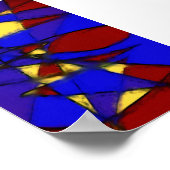 Comic Liebe Poster (Ecke)