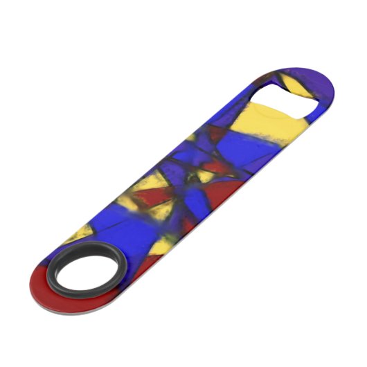 Comic Liebe Speed Flaschenöffner (Rückseite Schrägansicht)