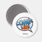 Comic Life Magnet (Vorderseite/Rückseite)