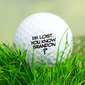 Comic Locarno Golf im Val Piora Golfball