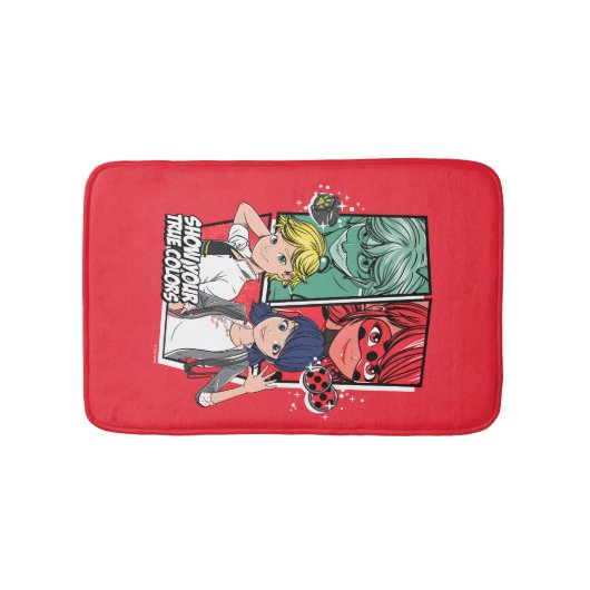 Comic Marinette & Adrien Badematte (Vorderseite)