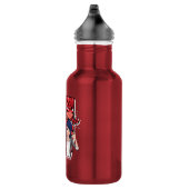 Comic Marinette & Adrien Edelstahlflasche (Rechts)