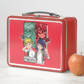 Comic Marinette & Adrien Metall Brotdose (Beispiel)