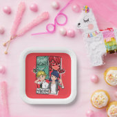 Comic Marinette & Adrien Pappteller (Party)