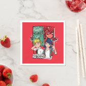 Comic Marinette & Adrien Serviette (Beispiel)