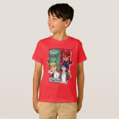 Comic Marinette & Adrien T-Shirt (Vorne ganz)