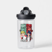 Comic Marinette & Adrien Trinkflasche (Vorne)