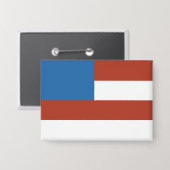 COMIC MINIMALISTISCH USA BUTTON (Vorderseite/Rückseite)