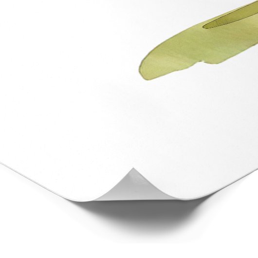 Comic mit Ostersonne Poster (Ecke)