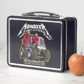 Comic-Monstertruck Metall Brotdose (Beispiel)