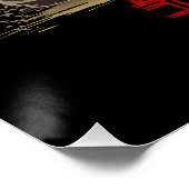 Comic-Monstertruck Poster (Ecke)