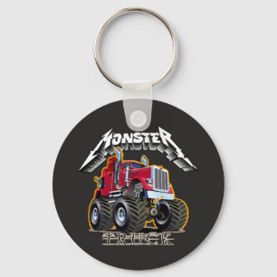 Comic-Monstertruck Schlüsselanhänger