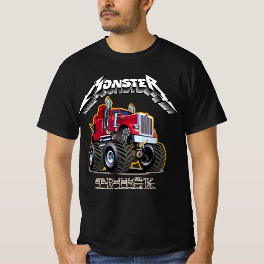 Comic-Monstertruck T-Shirt (Vorderseite)