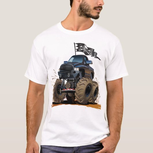 Comic-Monstertruck T-Shirt (Vorderseite)