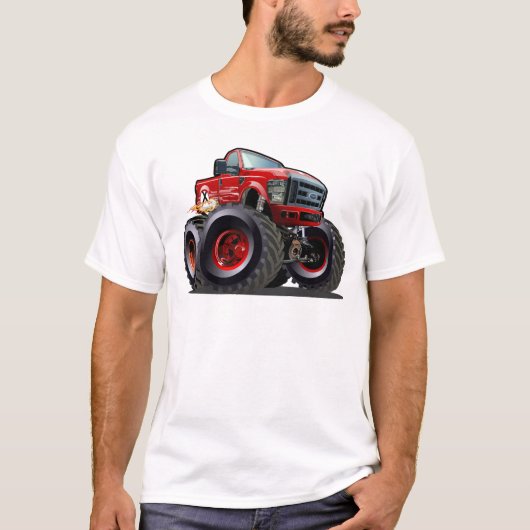 Comic-Monstertruck T-Shirt (Vorderseite)