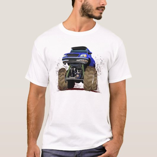 Comic-Monstertruck T-Shirt (Vorderseite)