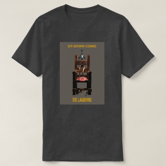 Comic nach unten T-Shirt (Design vorne)