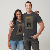 Comic nach unten T-Shirt (Unisex)