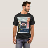 Comic Naturraum: Herbstillustration T-Shirt (Vorne ganz)