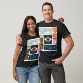 Comic Naturraum: Herbstillustration T-Shirt (Unisex)