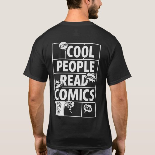 Comic Nerd Shirt (Rückseite)