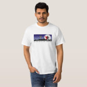 Comic-Nerds des Farbfahnen-Shirts T-Shirt (Vorne ganz)