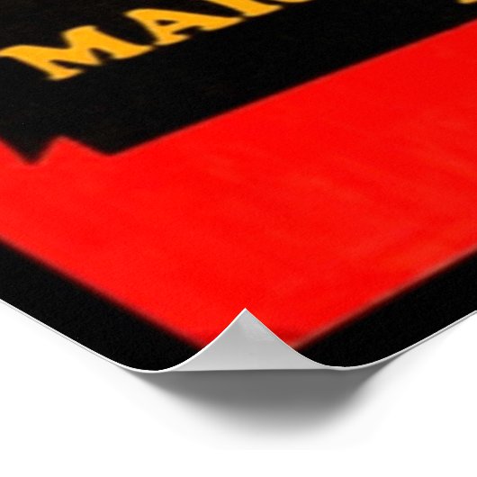 Comic Nr. 1 Erstausgabe - Savage Fists von Kung Fu Poster (Ecke)