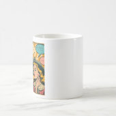 Comic Paar lustige ADD Kaffeetasse (Mittel)