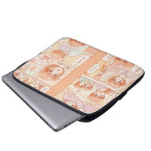 Comic Page, Manga von Natasha Us Laptopschutzhülle (Vorne Knopf)