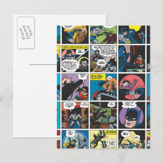 Comic-Panel 5x5 Postkarte (Vorne/Hinten)