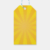 Comic PARTY buchen! Geschenkanhänger (Rückseite)