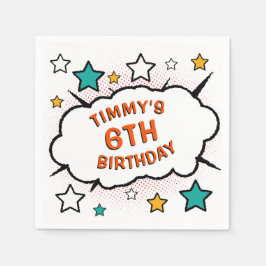 Comic PARTY buchen! Servietten